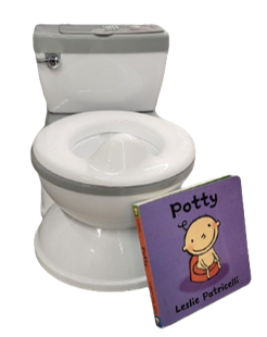 Baby Potty Training Toilet with Potty Book