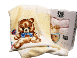 Teddy Bear Baby Blanket