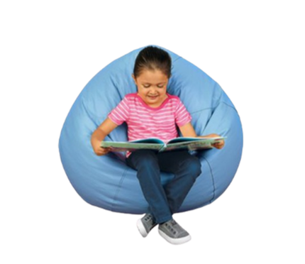 Calming Colours Little Beanbag Seat – Sky Blue