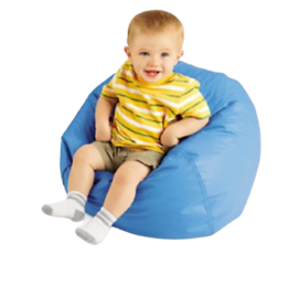 Toddler Beanbag  Seat – Sky Blue