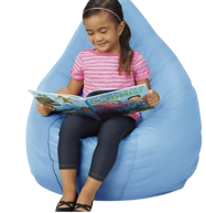 Calming Colours Little Beanbag Seat – Sky Blue 1