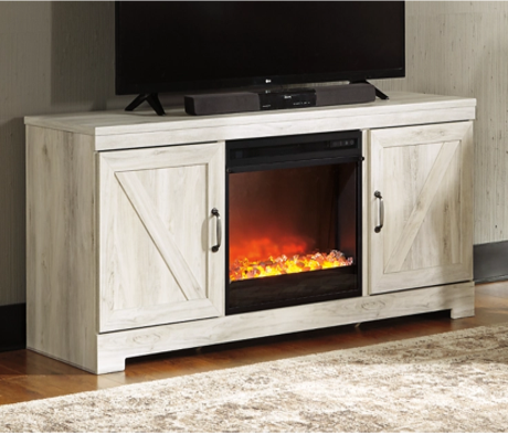 Bellaby 63” TV Stand with Fireplace