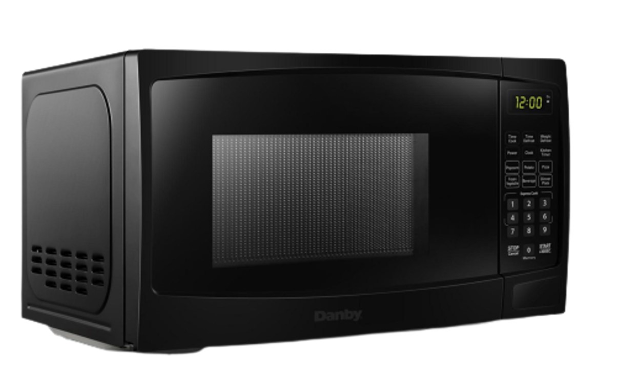 0.7 cu ft Microwave - Black