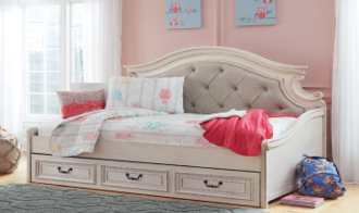 Realyn TWIN DAYBED WITH STORAGE