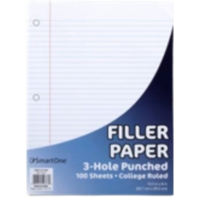 Filler Paper  3-Hole