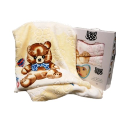 Teddy Bear Baby Blanket