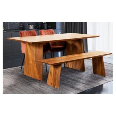 8601 Live Edge Solid Wood  Dining Set