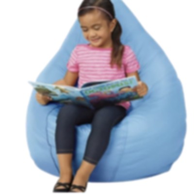 Calming Colours Little Beanbag Seat – Sky Blue 1