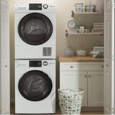 Front Load Washer & Dryer - White