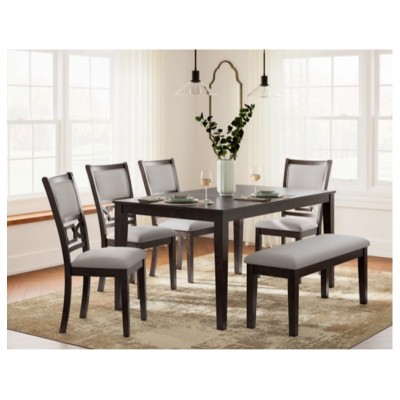 Langwest Rectangular Dining Set – 7pc