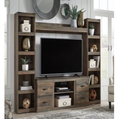 Trinell 4pc Entertainment Center