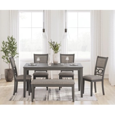 Wrenning Rectangular Dining Set – 6pc